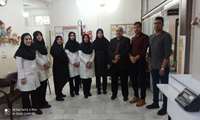 بازدید سرزده سرپرست مرکز بهداشت شهرستان کاشان از مرکز خدمات جامع سلامت کتابچی